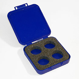 4-up filter case for 1.25" filters